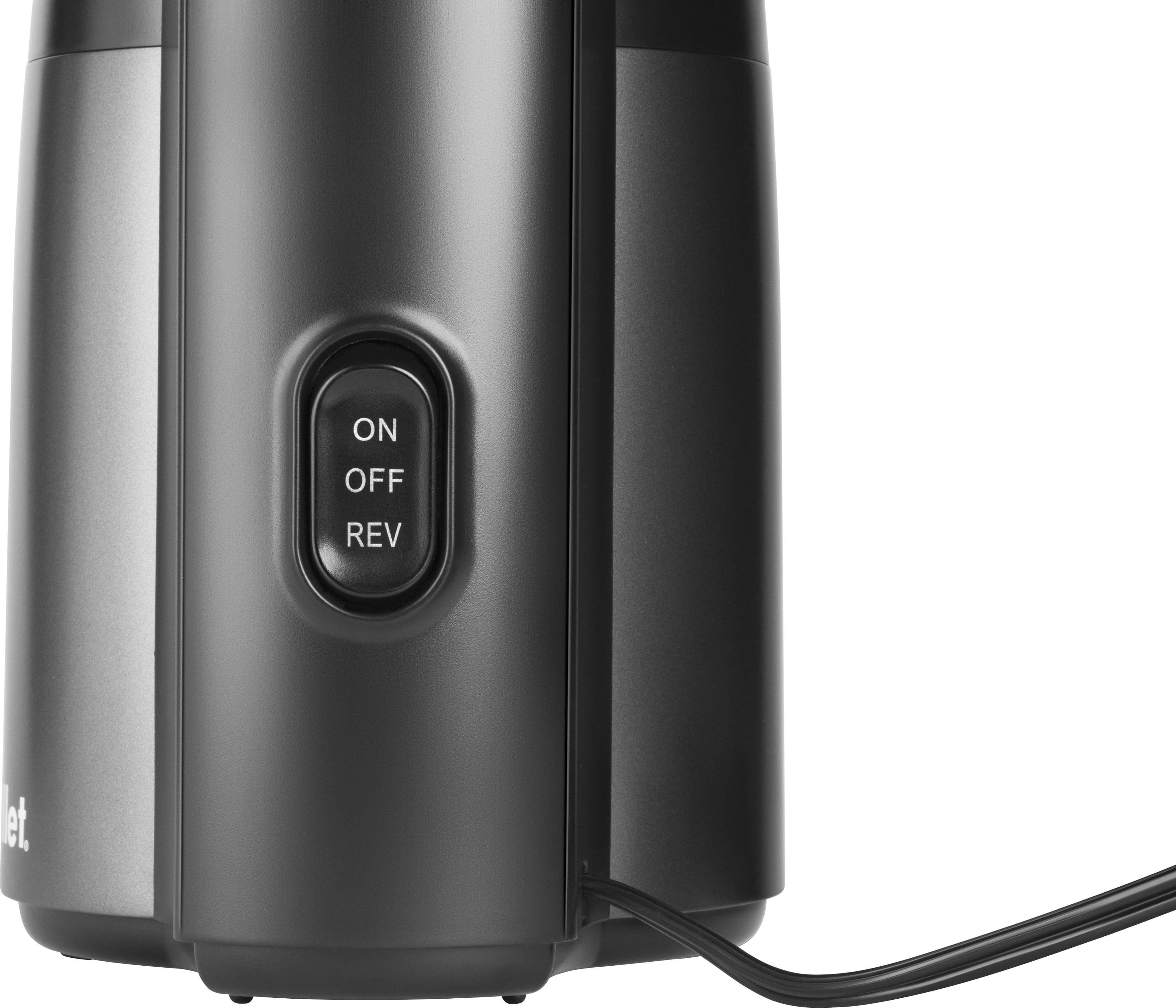 Alt View 22. NutriBullet - Slow Masticating Juicer NBJ50300 - Gray.