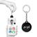 Alt View 11. Popl - Keychain - Black.