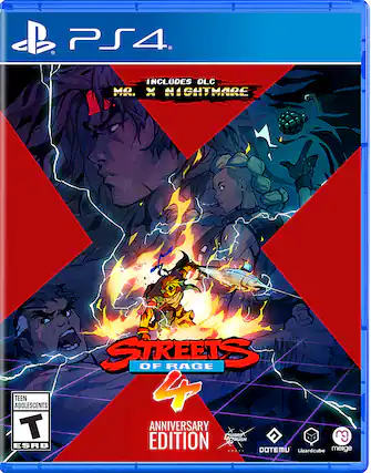 Front. Merge Games - Streets of Rage 4. - RP (Rating Pending)