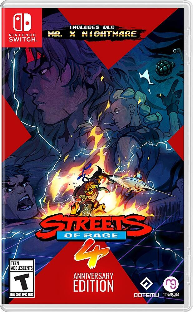 Front. Merge Games - Streets of Rage 4. - M (Mature 17+)