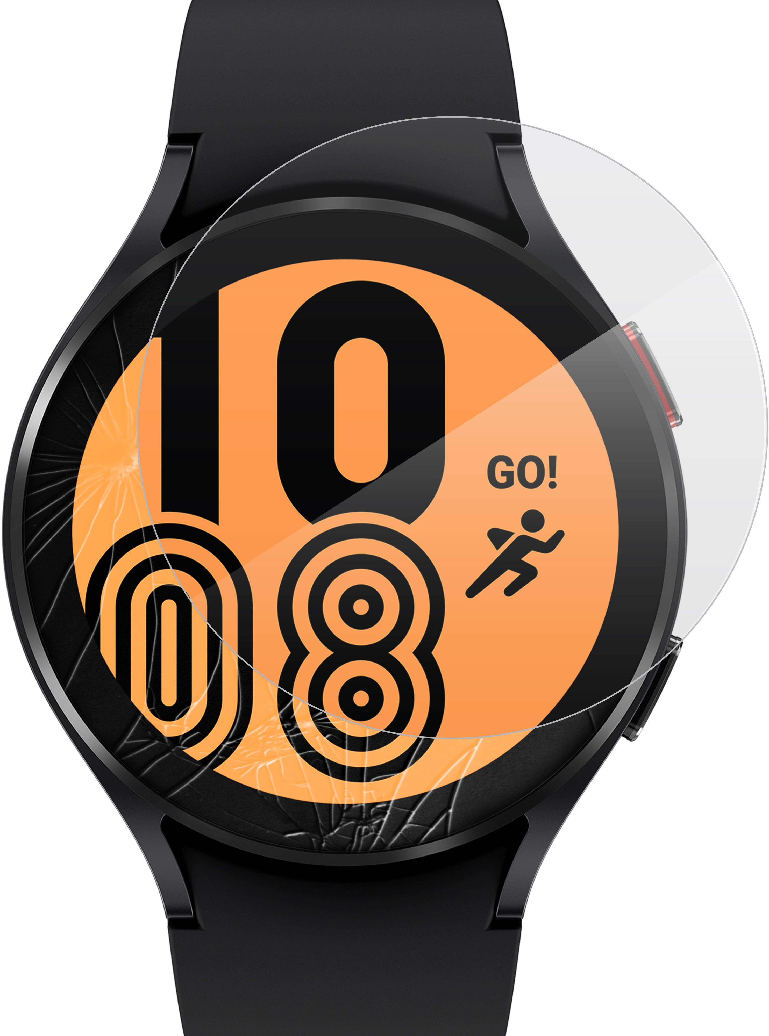 Alt View 12. ZAGG - InvisibleShield Ultra Clear+ Advanced Scratch & Shatter Screen Protector for Samsung Galaxy Watch4 44mm.