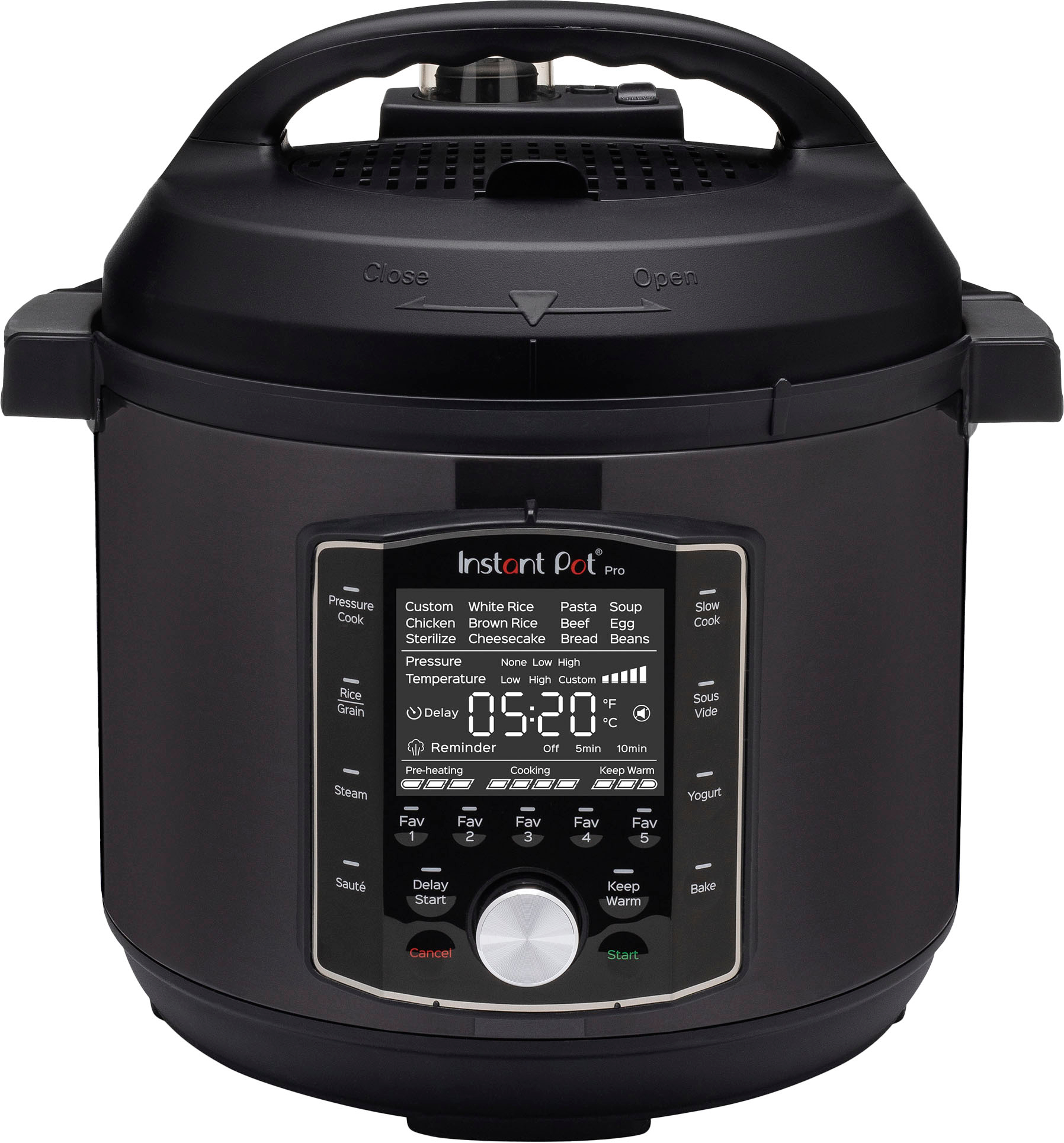 Compare Instant Pot - 8Qt Pro Electric Pressure Cooker - Black Price in ...
