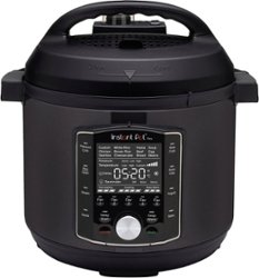 Instant Pot - 8Qt Pro Electric Pressure Cooker - Black - Angle_Zoom