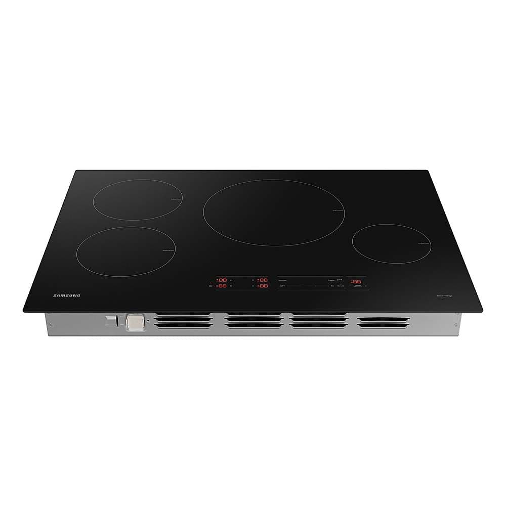 Samsung 30 Electric Cooktop with WiFi and Rapid Boil Black Stainless Steel  NZ30K7570RG - Best Buy