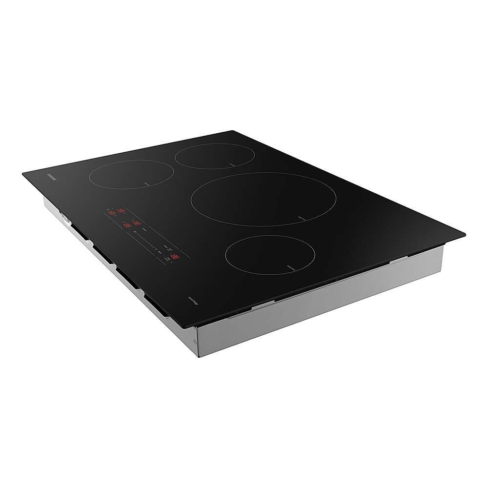 Alt View 14. Samsung - 30" Smart Induction Cooktop with Wi-Fi - Black.