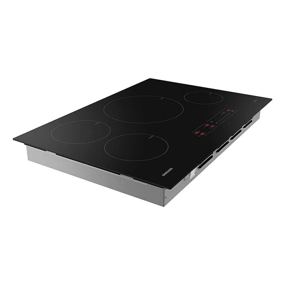 Alt View 15. Samsung - 30" Smart Induction Cooktop with Wi-Fi - Black.