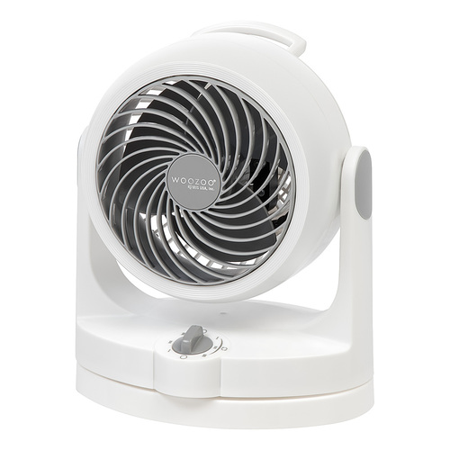 Woozoo - Oscillating Air Circulator Table Fan - 3 Speed - Small Room 157 ft² - White