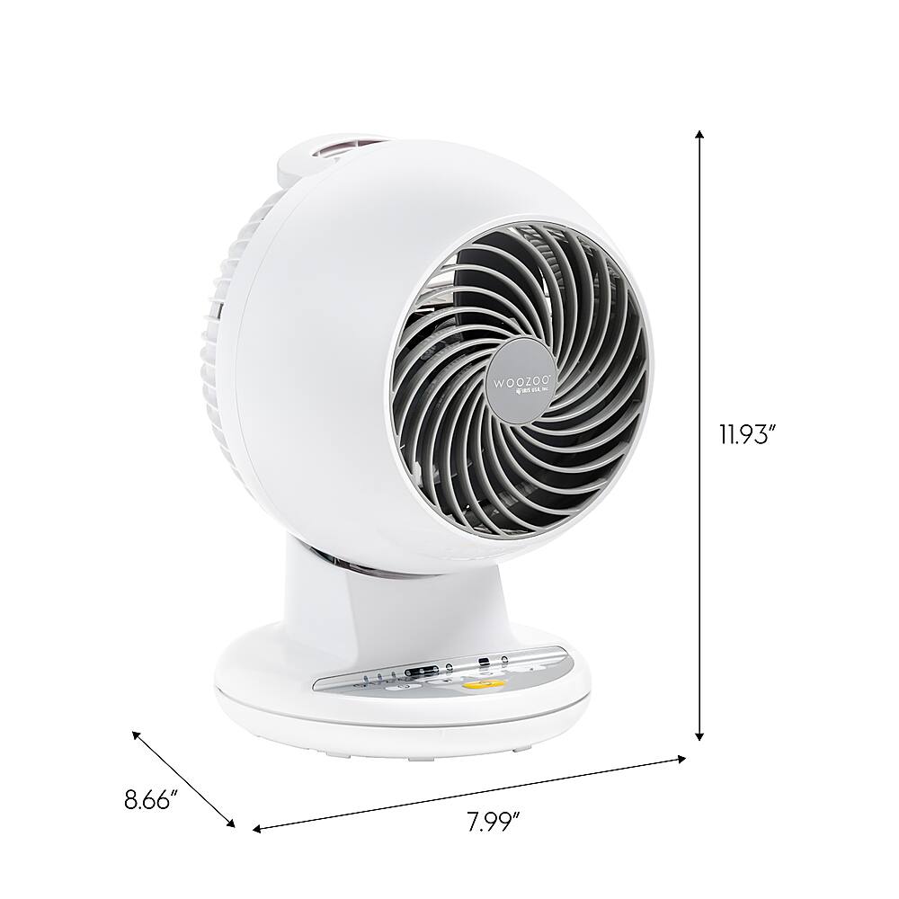 Best Buy Woozoo Compact Oscillating Air Circulator Fan with Remote 3