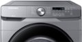 Alt View Zoom 11. Samsung - 4.5 cu. ft. Front Load Washer with Vibration Reduction Technology+ - Platinum.