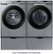 Alt View Zoom 14. Samsung - 4.5 cu. ft. Front Load Washer with Vibration Reduction Technology+ - Platinum.