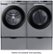 Alt View Zoom 14. Samsung - 7.5 Cu. Ft. Stackable Electric Dryer with Sensor Dry - Platinum.