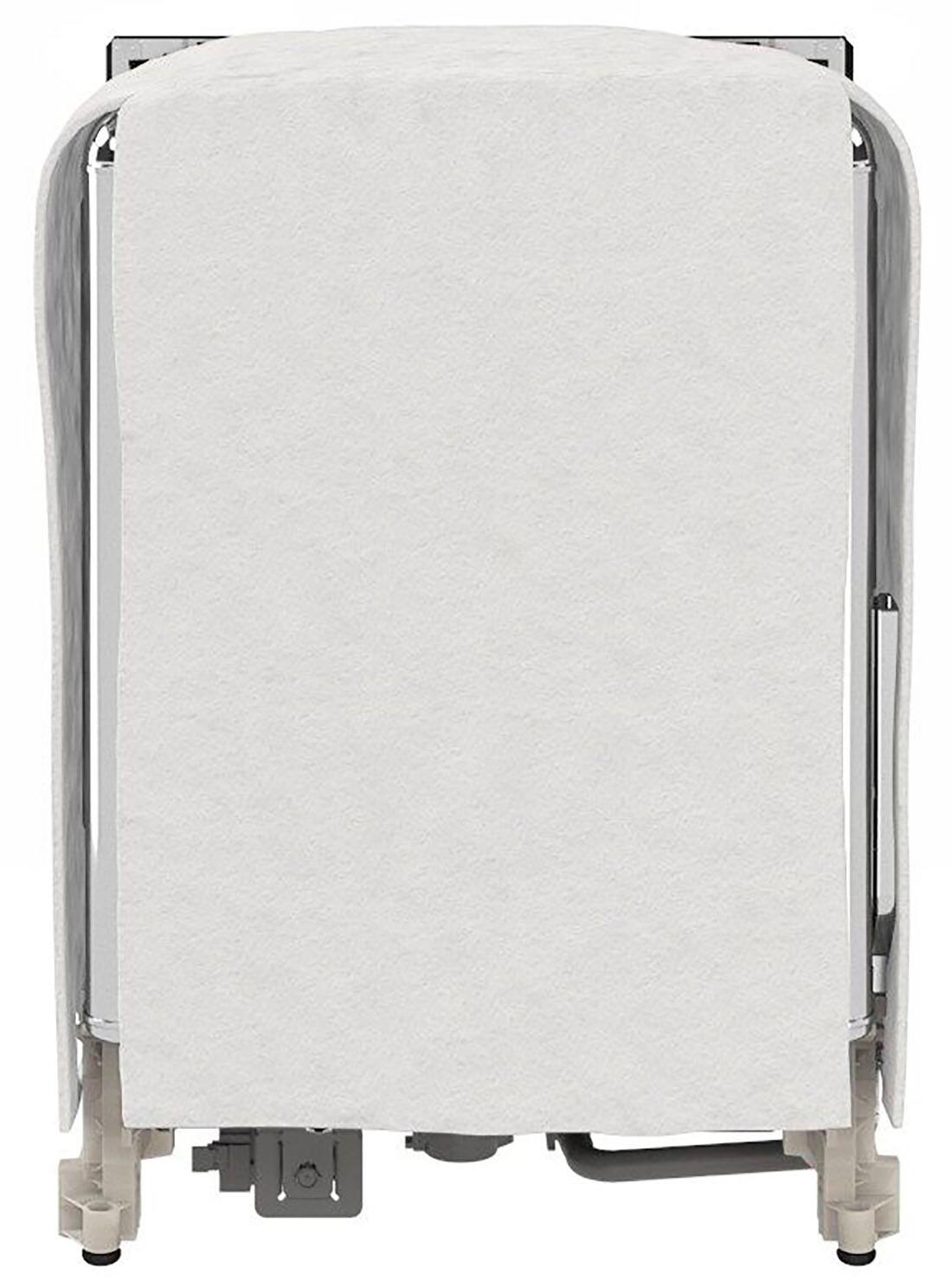 Alt View 16. Whirlpool - 24" Top Control Built-In Dishwasher with Stainless Steel Tub, Large Capacity with Tall Top Rack, 50 dBA - Black.