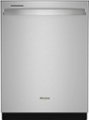 Front Zoom. Whirlpool - 24" Top Control Built-In Dishwasher with Stainless Steel Tub, Large Capacity with Tall Top Rack, 50 dBA - Stainless steel.