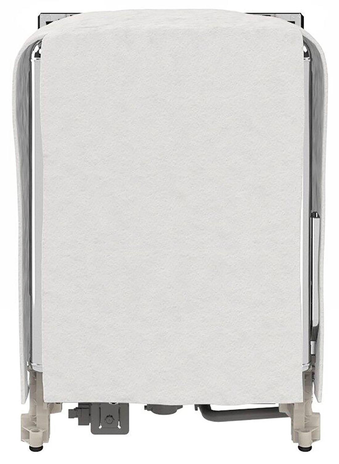 Alt View 16. Whirlpool - 24" Top Control Built-In Dishwasher with Stainless Steel Tub, Large Capacity with Tall Top Rack, 50 dBA - White.