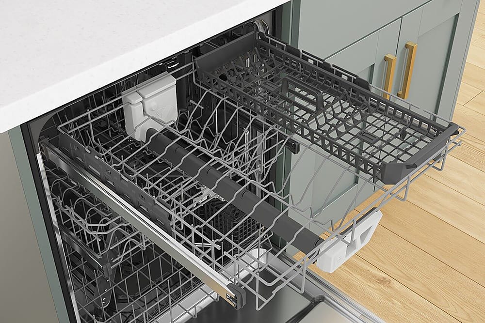 Alt View 26. Whirlpool - 24" Top Control Built-In Dishwasher with Stainless Steel Tub, Large Capacity & 3rd Rack, 47 dBA - Stainless Steel.