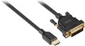 Angle Zoom. Insignia™ - 6' DVI-D to HDMI Cable - Black.