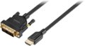 Insignia™ - 6' DVI-D to HDMI Cable - Black