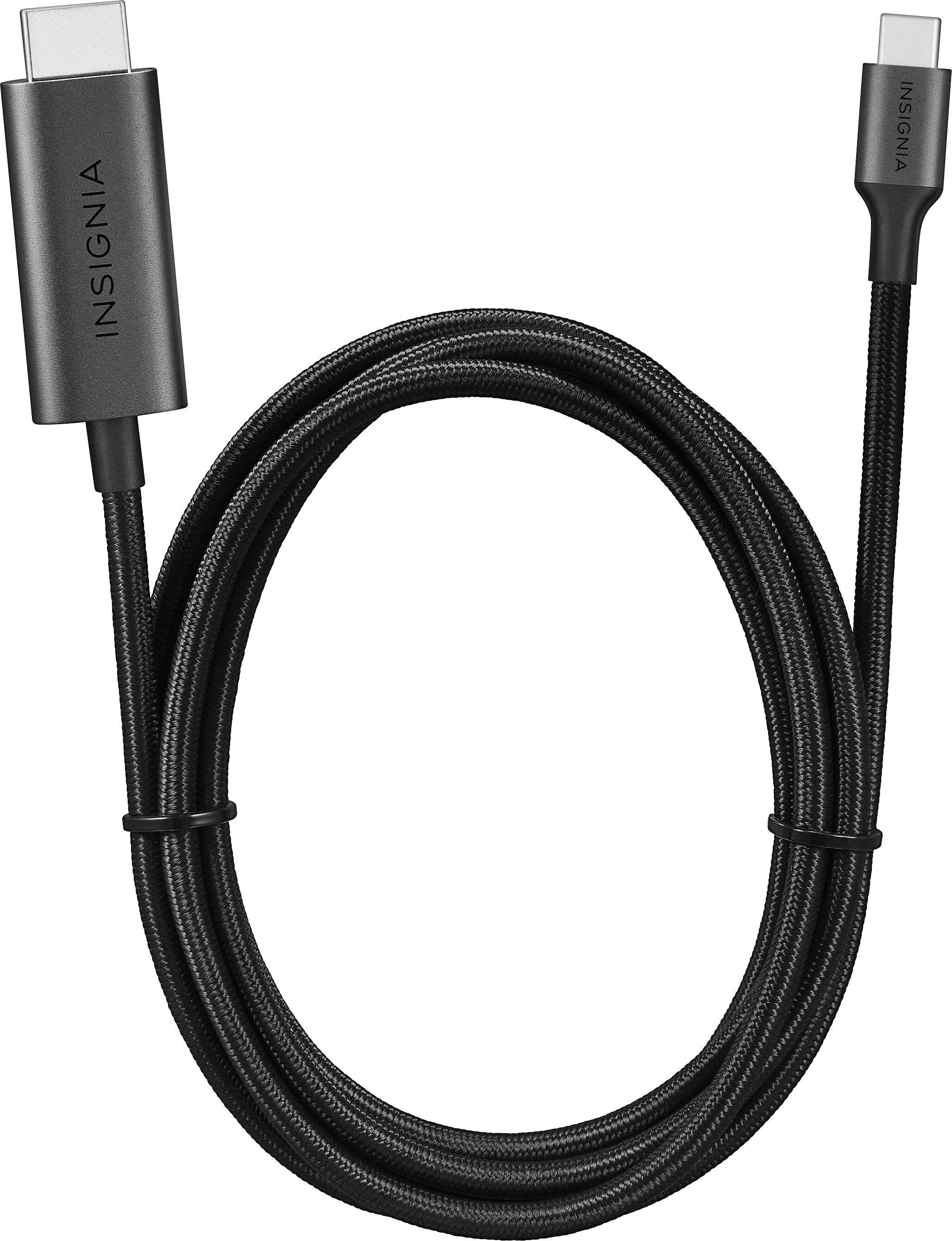 Alt View 11. Insignia™ - 6' USB-C to HDMI Cable - Black.