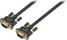 Front. Insignia™ - 6' VGA Monitor Cable - Black.
