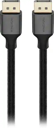Front. Insignia™ - 10' DisplayPort Cable - Black.