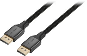 Insignia™ - 6' DisplayPort Cable - Black - Front_Zoom
