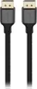 Left. Insignia™ - 6' DisplayPort Cable - Black.