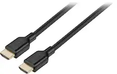 Front. Insignia™ - 6' 4K Ultra HD HDMI Cable - Black.