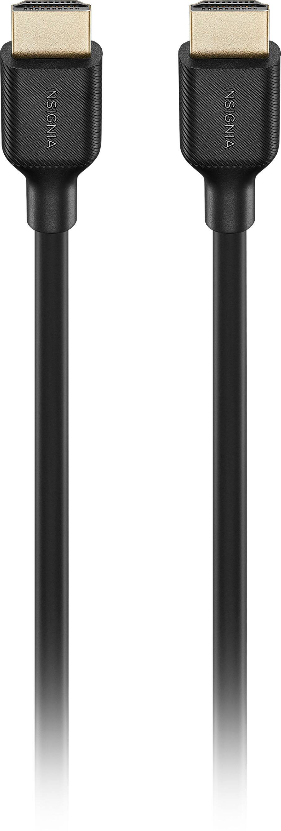 Left. Insignia™ - 6' 4K Ultra HD HDMI Cable - Black.
