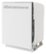 Left Zoom. KitchenAid - 24" Front Control Built-In Dishwasher with Stainless Steel Tub, ProWash, 47 dBA - White.