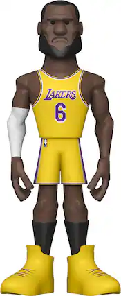 Alt View 11. Funko - Gold 5" NBA: Lakers - LeBron w/Chase.