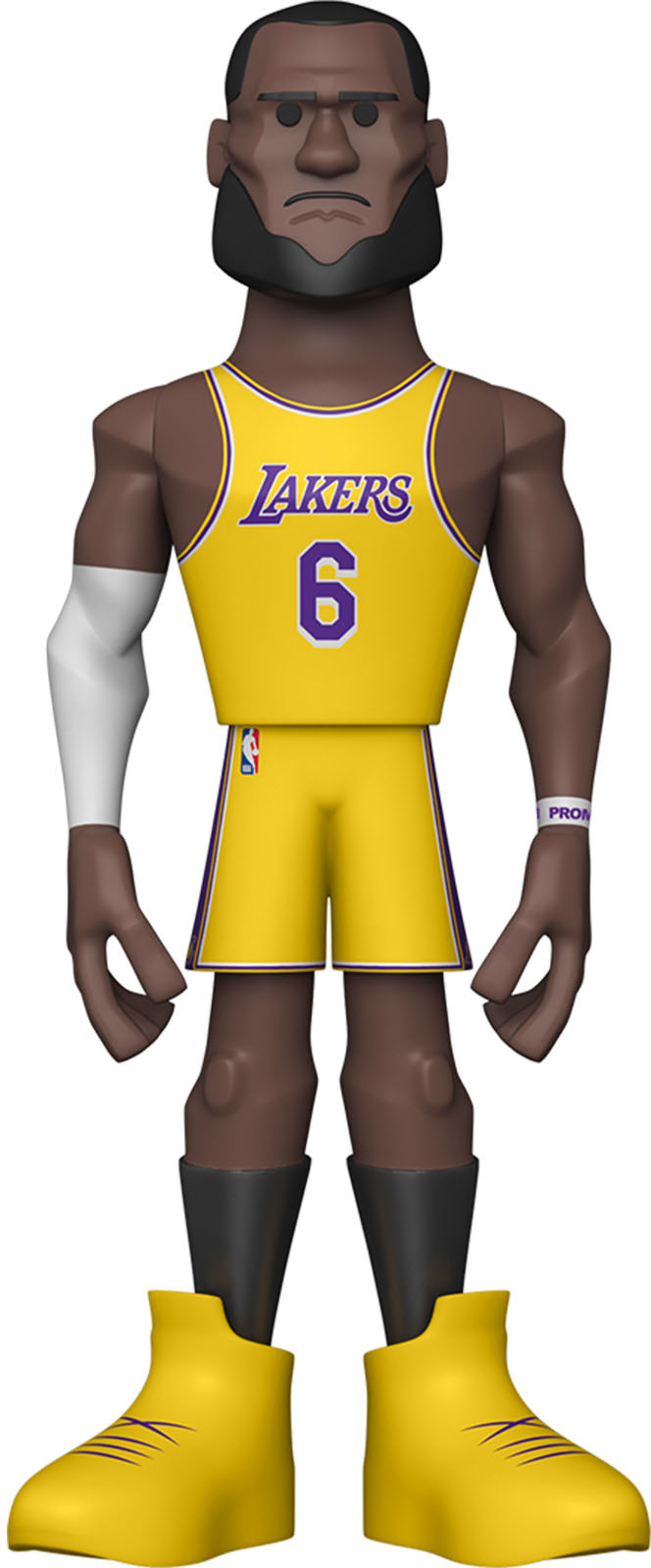 Funko - Gold 12" NBA: Lakers- LeBron w/Chase