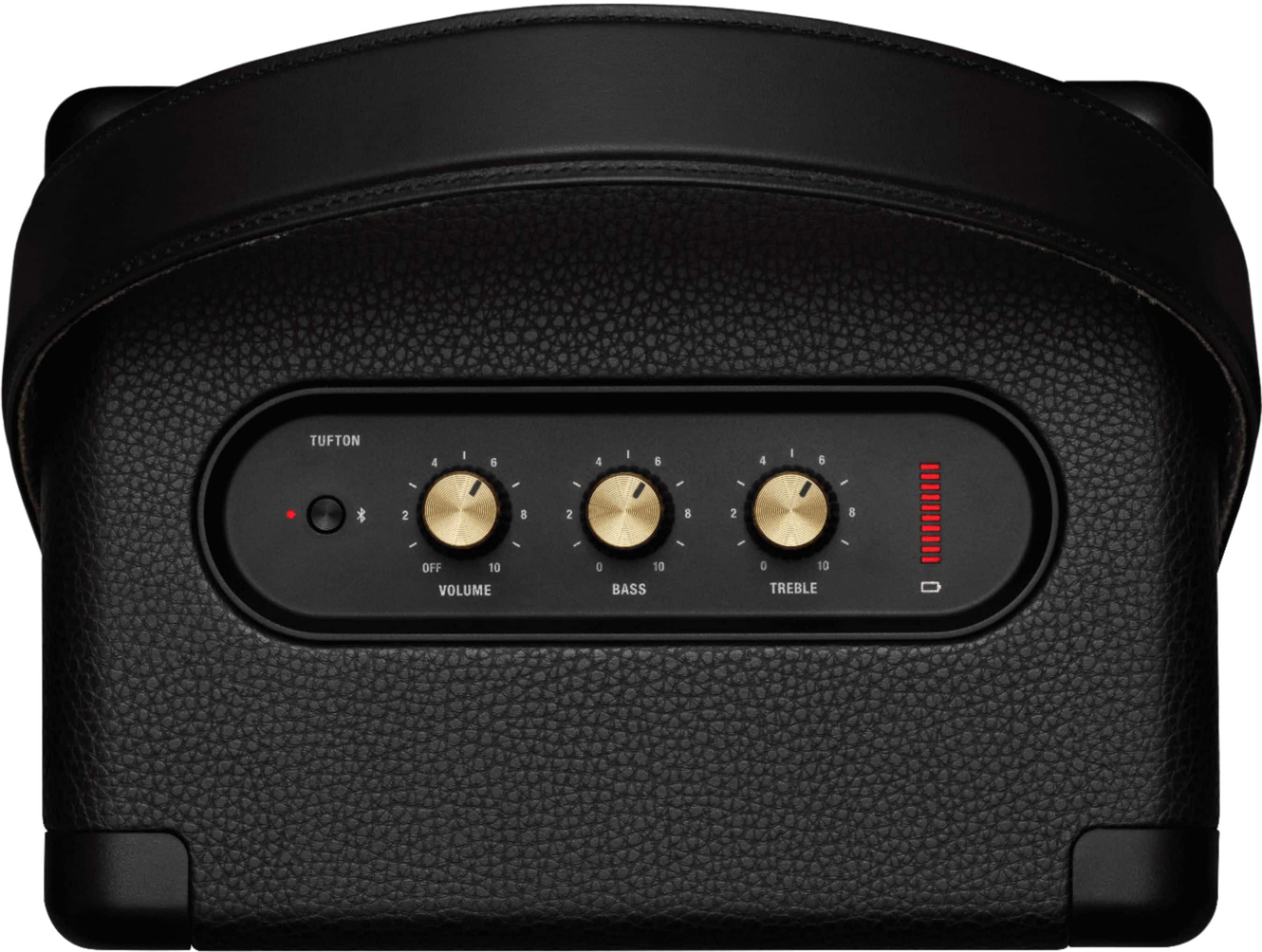 TUFTON * 2 I 4 5 OFF 10 VOLUME 2 8 2 - 4 6 0 10 BASS - 8 2 I 4 5 OFF 10 TREBLE 8 11