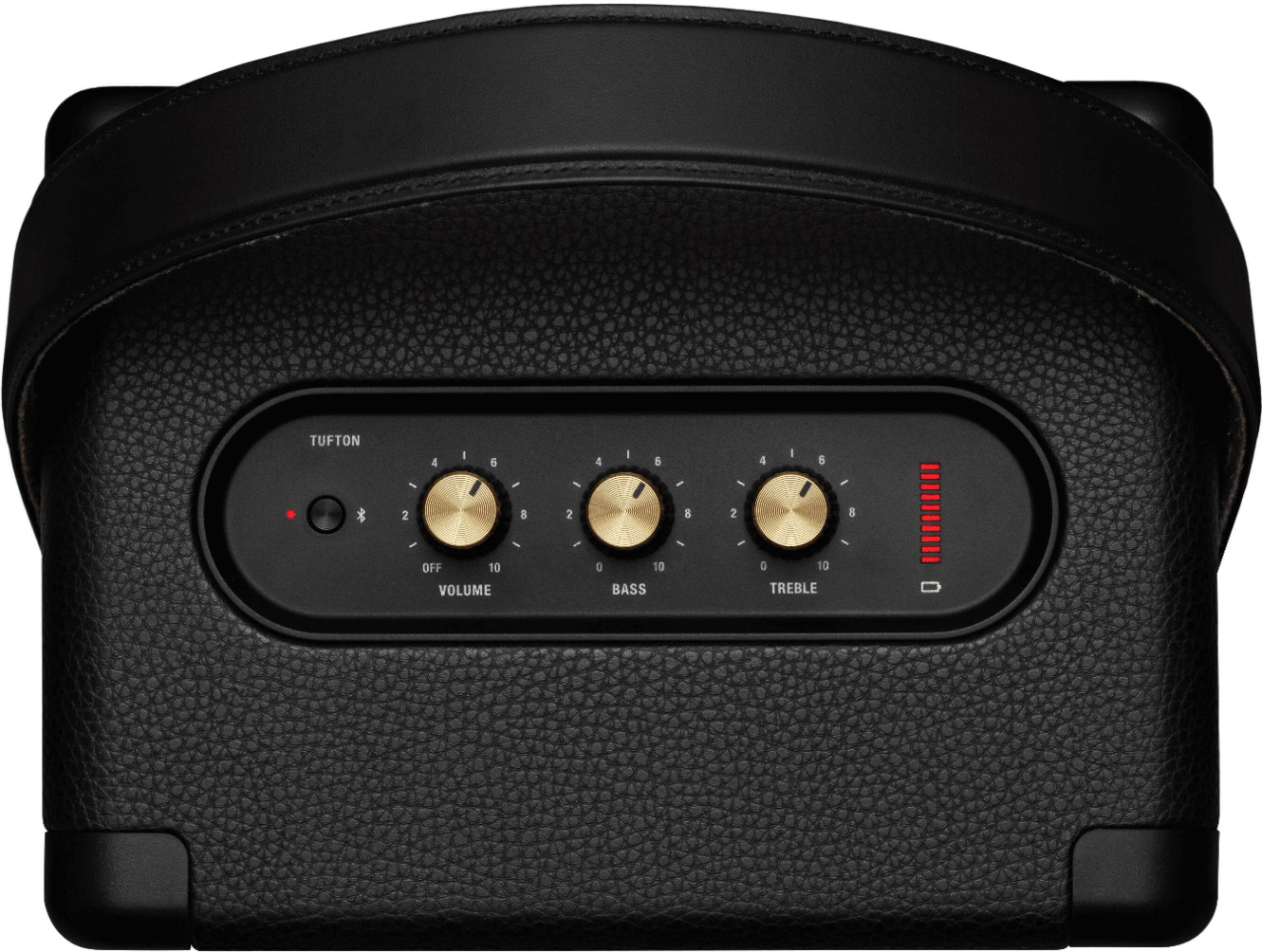 TUFTON * 2 I 4 5 OFF 10 VOLUME 2 8 2 - 4 6 0 10 BASS - 8 2 I 4 5 OFF 10 TREBLE 8 11