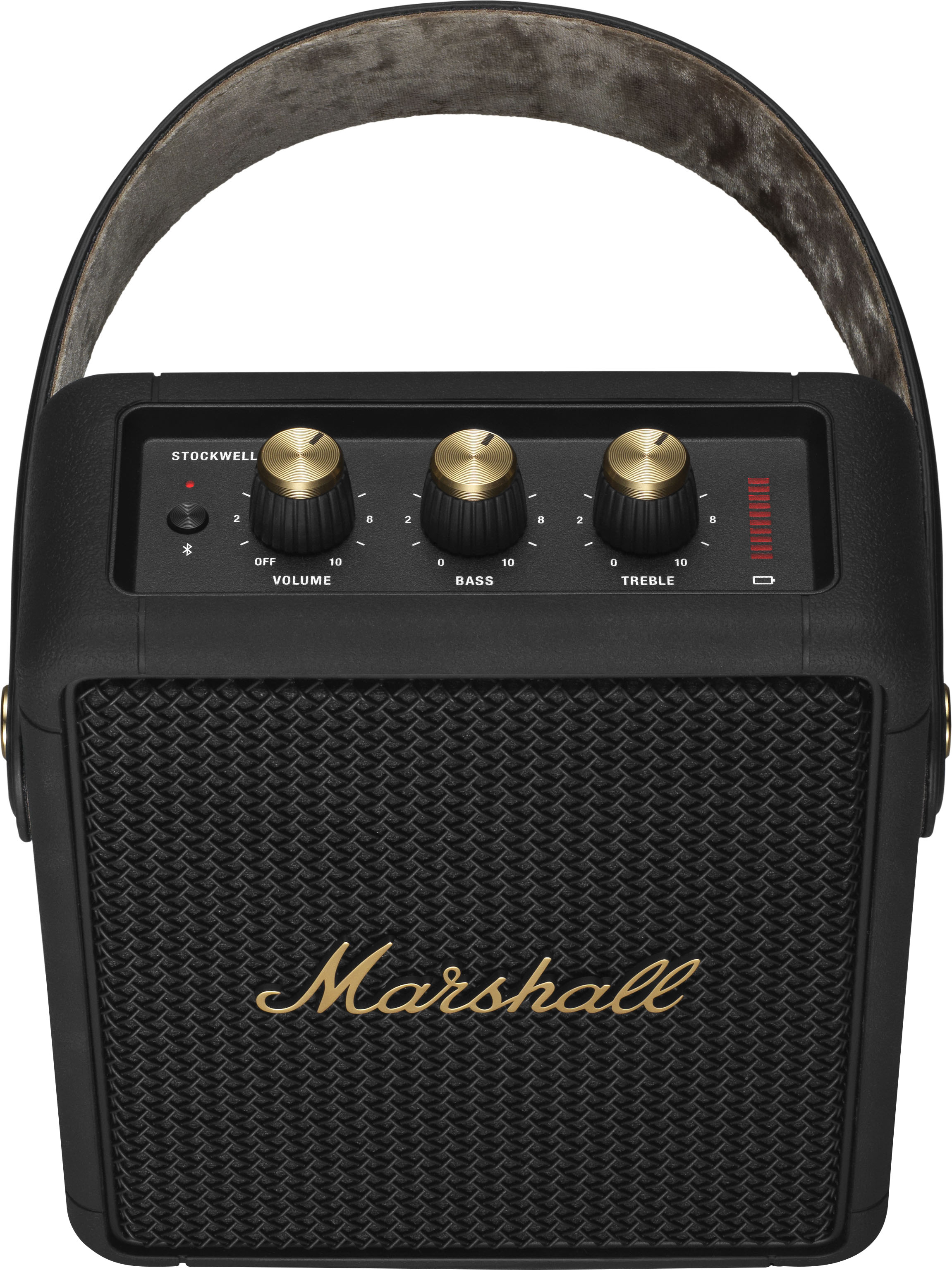 Marshall Stockwell II Portable Bluetooth Speaker Black & Brass