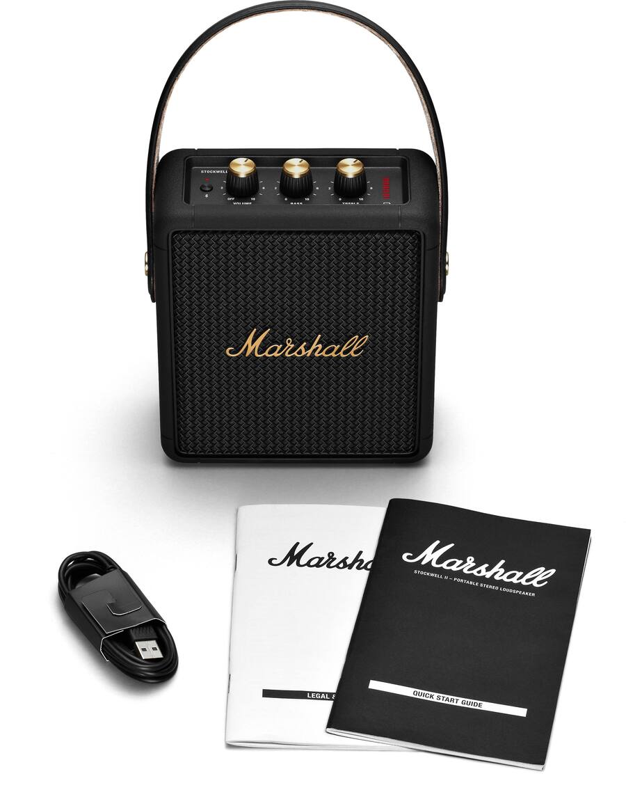 Marshall Stockwell II Portable Bluetooth Speaker with Bass Marshall Stockwell II Portable Bluetooth Speaker with Bass