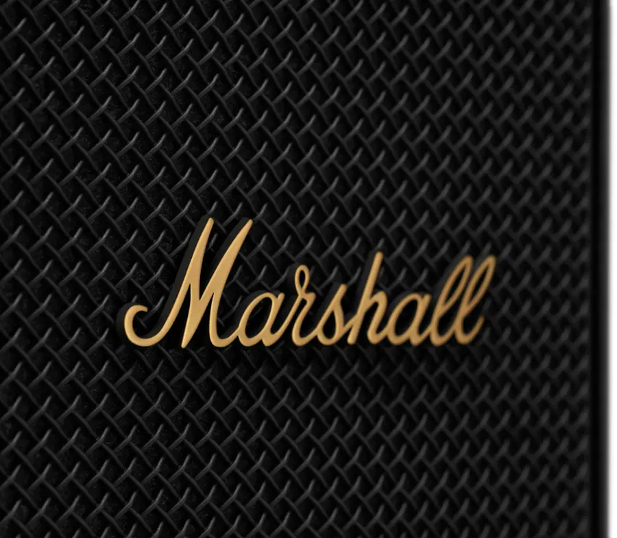 Alt View 24. Marshall - Stockwell II Portable Bluetooth Speaker - Black and Brass.