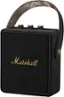 Left. Marshall - Stockwell II Portable Bluetooth Speaker - Black and Brass.