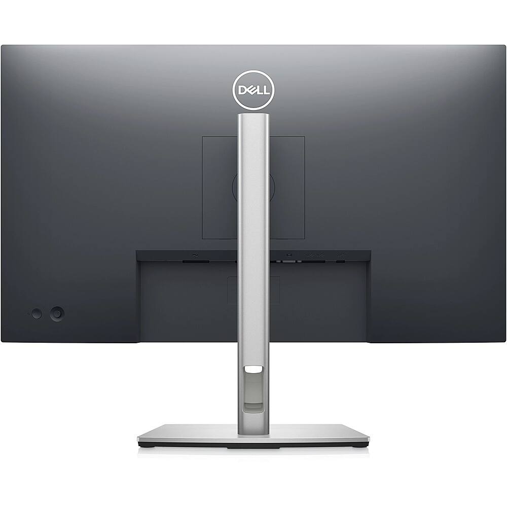 Left. Dell - 27" LCD FHD Monitor (DisplayPort, USB, HDMI) - Black, Silver.