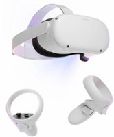 Meta - Quest 2 Advanced All-In-One Virtual Reality Headset - 128GB - Gray - Angle_Zoom