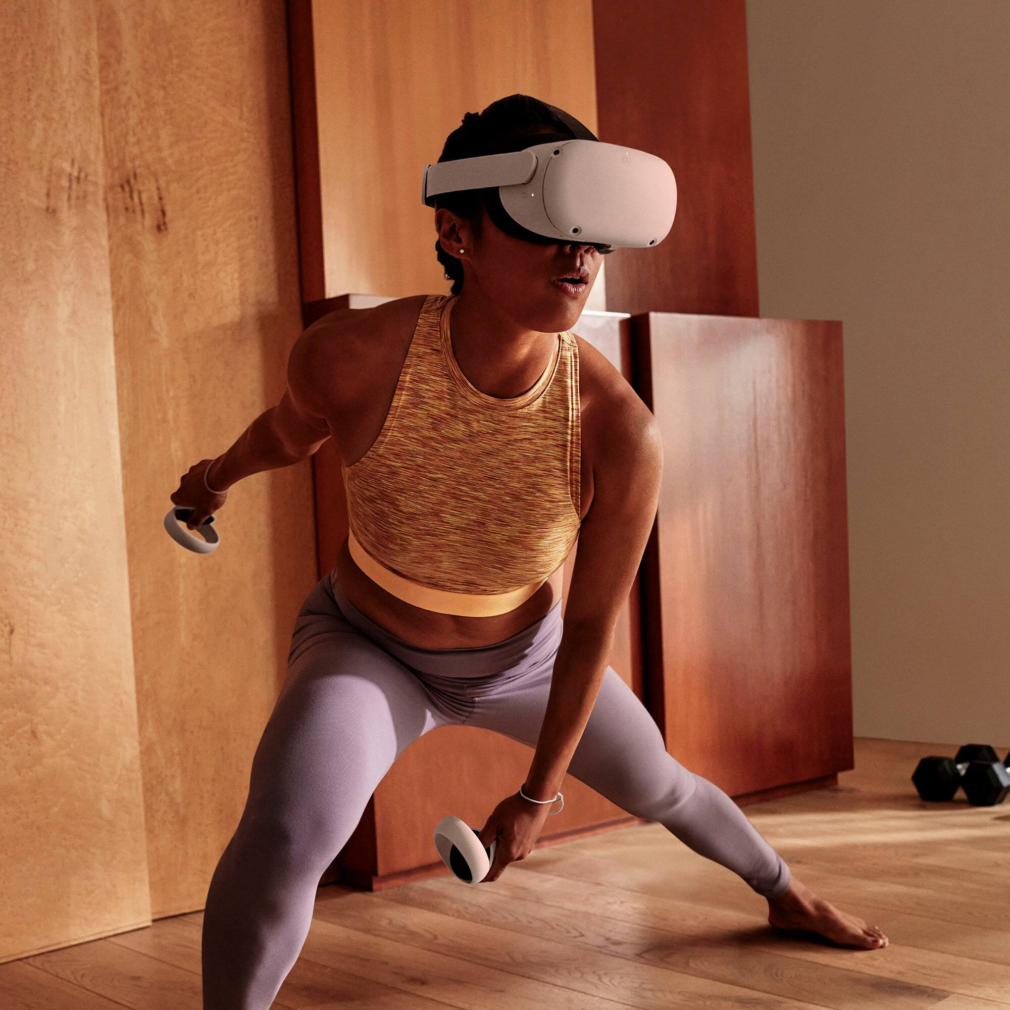 Alt View 18. Meta - Quest 2 Advanced All-In-One Virtual Reality Headset - 128GB - Gray.