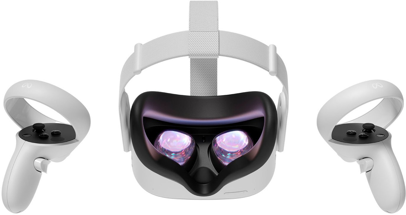 Meta quest 2 virtual reality headset - 128gb