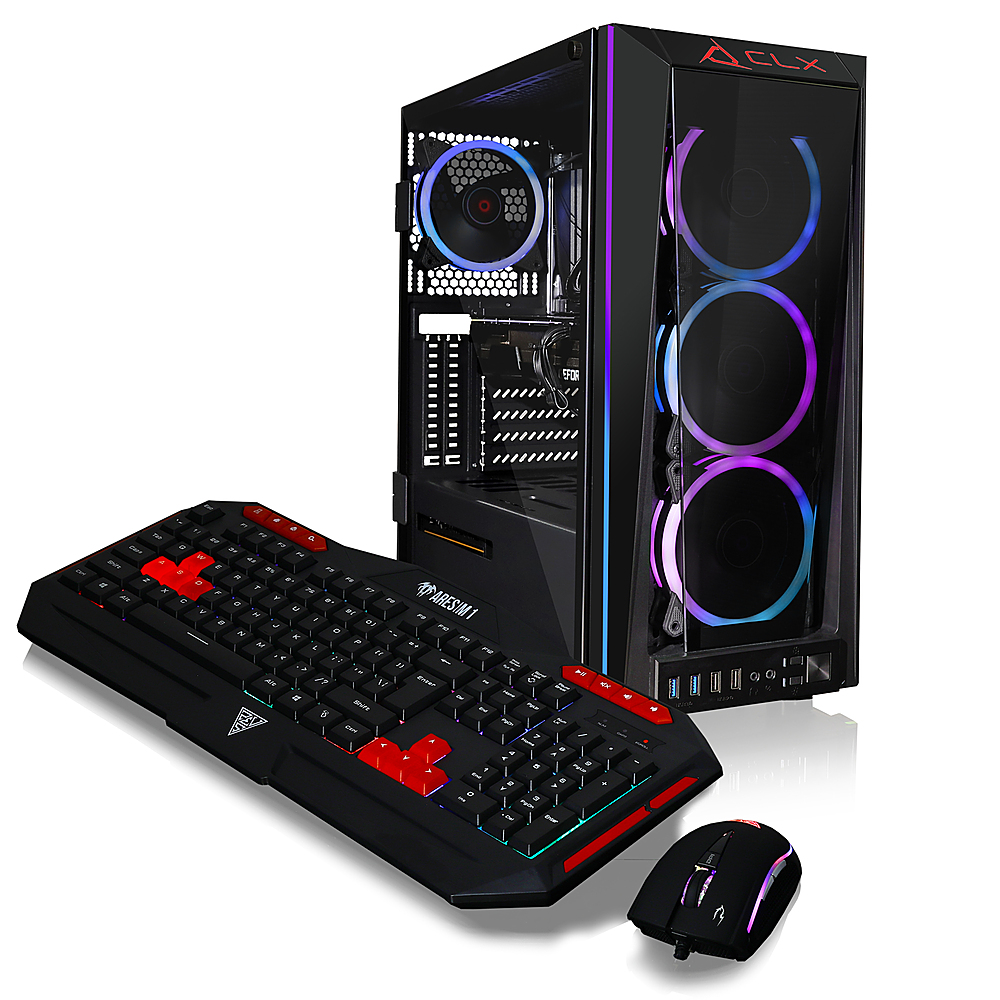 CLX SET Gaming Desktop AMD Ryzen 7 5800X 32GB  - Best Buy
