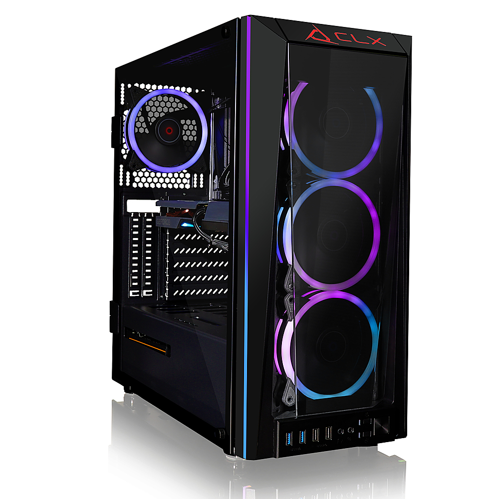 CLX SET Gaming Desktop AMD Ryzen 7 5800X 32GB Memory NVIDIA 