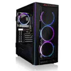 Front. CLX - SET Gaming Desktop - AMD Ryzen 9 5900X - 32GB Memory - Radeon RX 6700 XT - 500GB NVMe M.2 SSD + 4TB HDD - Black.