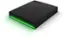 Left. Seagate - Game Drive for Xbox 2TB External USB 3.2 Gen 1 Portable Hard Drive Xbox Certified with Green LED Bar - Black.