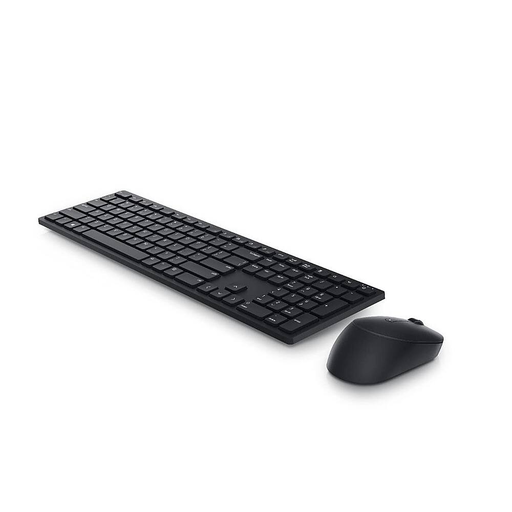Angle. Dell - KM5221E Pro Wireless Keyboard and Mouse - Black.