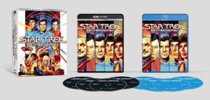 Star Trek: The Original 4-Movie Collection [Includes Digital Copy] [4K Ultra HD Blu-ray] - Front_Standard