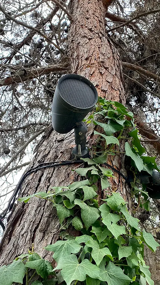 Alt View 15. Sonance - TREE AND SURFACE MOUNT -  Mount for Landscape Series, Garden Series, Patio Series Outdoor Speakers (Each) - Gray.