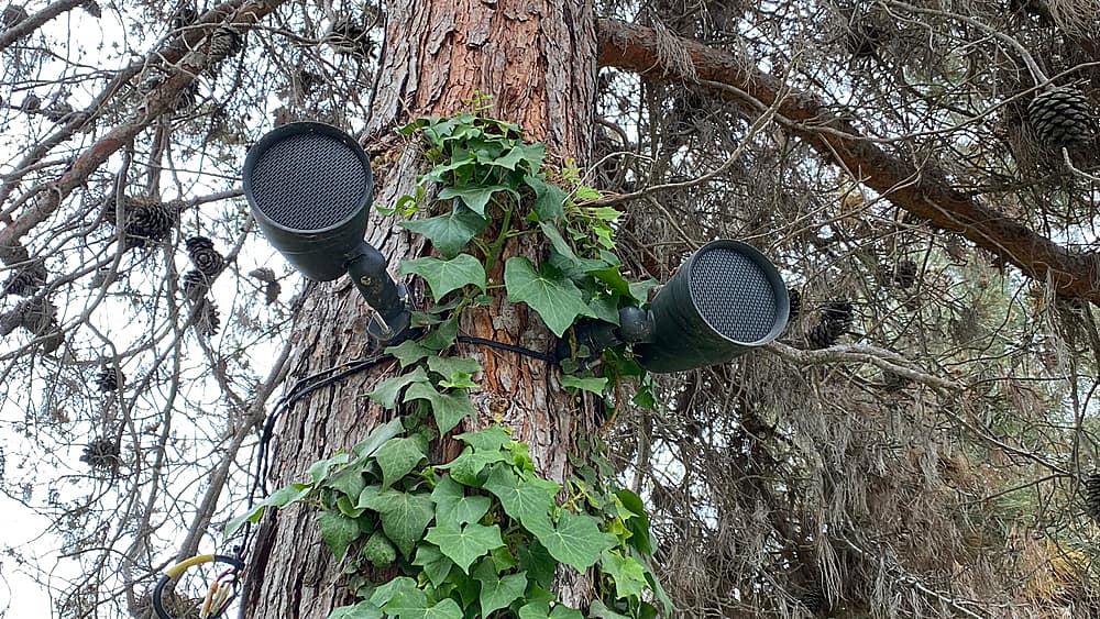 Alt View 16. Sonance - TREE AND SURFACE MOUNT - Mount for Landscape Series, Garden Series, Patio Series Outdoor Speakers (Each) - Gray.