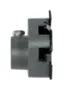 Left. Sonance - TREE AND SURFACE MOUNT -  Mount for Landscape Series, Garden Series, Patio Series Outdoor Speakers (Each) - Gray.